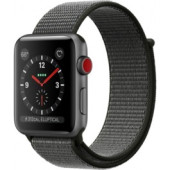 Apple  Watch Series 3 GPS + Cellular 42mm Space Gray Aluminum w. Dark Olive Sport L. (MQK62)