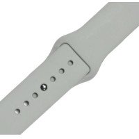 Ремінець-браслет для Apple Watch 38mm Silicone Band (Сірий)