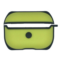 Чехол для AirPods Pro WiWU Silicone Case C002 (Black Yellow)