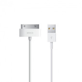 Кабель Hoco USB-30pin UP301 iPhone 4 (white) 1m