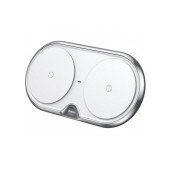 Бездротова зарядка Baseus Dual Quick Charger Plastic 10W /white/