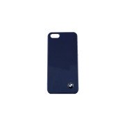 Чехол Накладка для iPhone 5/5S BMW (темно синий) (пластик)