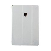 Чохол Книжка для iPad Air Lamborghini (Білий) (Шкіра)