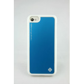 Чехол Накладка для iPhone 5C TOTU Aluminium (синий) (пластик)