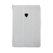 Чехол Книжка для iPad Air Lamborghini (Белый) (Кожа)