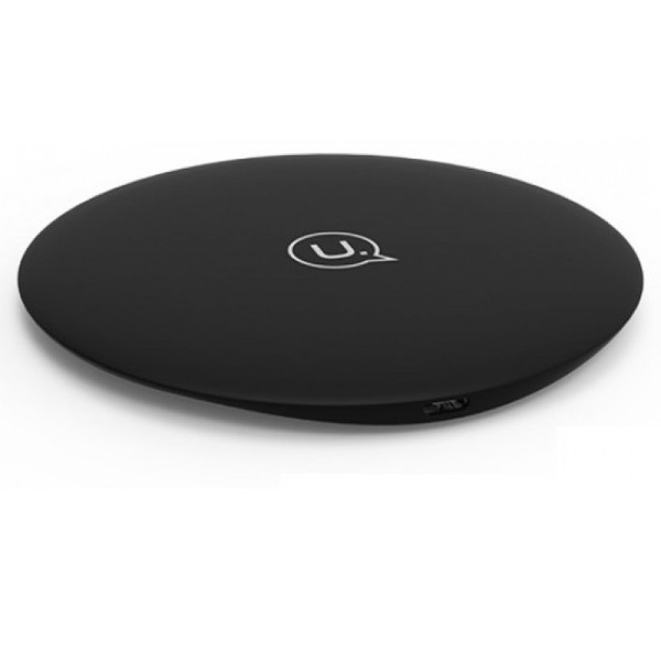 Беспроводное зарядное устройство Usams CD24 Wireless Fast Charger (black) - фото Беспроводное зарядное устройство Usams CD24 Wireless Fast Charger (black)