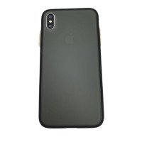 Чохол накладка iPhone Xs Max Gingle Series (black/orange)