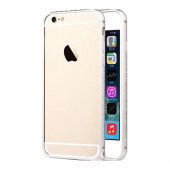 Бампер для iPhone 6 TOTU Mellow (Серебристый) (Алюминий)