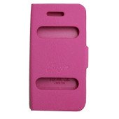Чохол Книжка для iPhone 4/4S JSSYA (Рожевий) (Полиулетан)