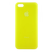 Чехол Накладка для iPhone 5C I-MAX ORG SHINE (Жёлтый) (пластик)