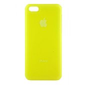Чехол Накладка для iPhone 5C I-MAX ORG SHINE (Жёлтый) (пластик)