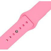 Ремешок-браслет для Apple Watch 42mm Silicone Band (pink)