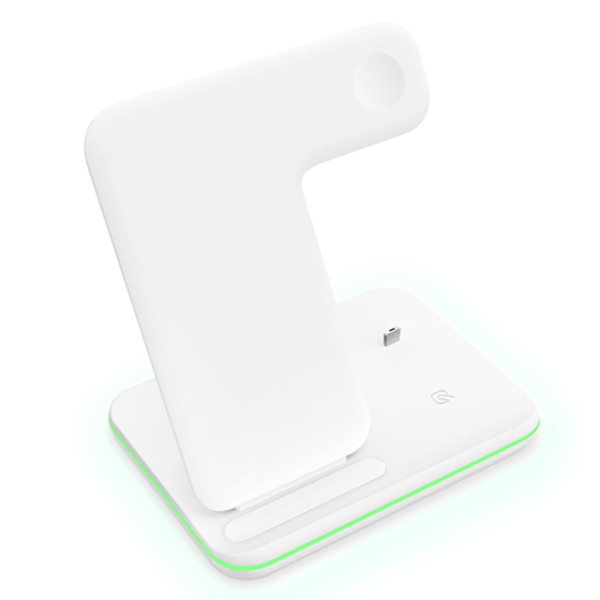 Беспроводное зарядное устройство Smart 3in1 Fast 15W (white) - фото Беспроводное зарядное устройство Smart 3in1 Fast 15W (white)