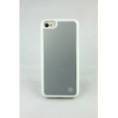Чехол Накладка для iPhone 5C TOTU Aluminium (серебристый) (пластик)