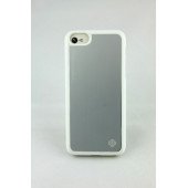 Чехол Накладка для iPhone 5C TOTU Aluminium (серебристый) (пластик)