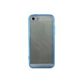 Чехол Накладка для iPhone 5/5S Waterproof (синий) (пластик)