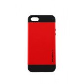 Чехол Накладка для iPhone 5/5S SGP ORIGINAL Slim Armor S (Красный) (Пластик)