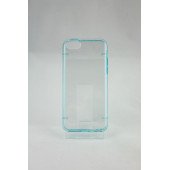 Чехол Накладка для iPhone 5/5S Waterproof (берюзовый) (пластик)