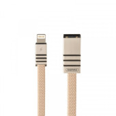 Кабель Lightning Remax Weave RC-081i ( Yellow)