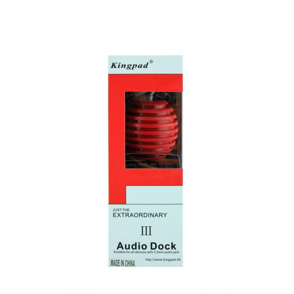 Акустика Kingpad Audio Dock III (червоний) - фото Акустика Kingpad Audio Dock III (червоний)