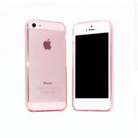 Чехол накладка iPhone 5 Shining Case pink