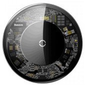 Бездротове зарядний пристрій Baseus Simple Wireless Charger (Cristal)