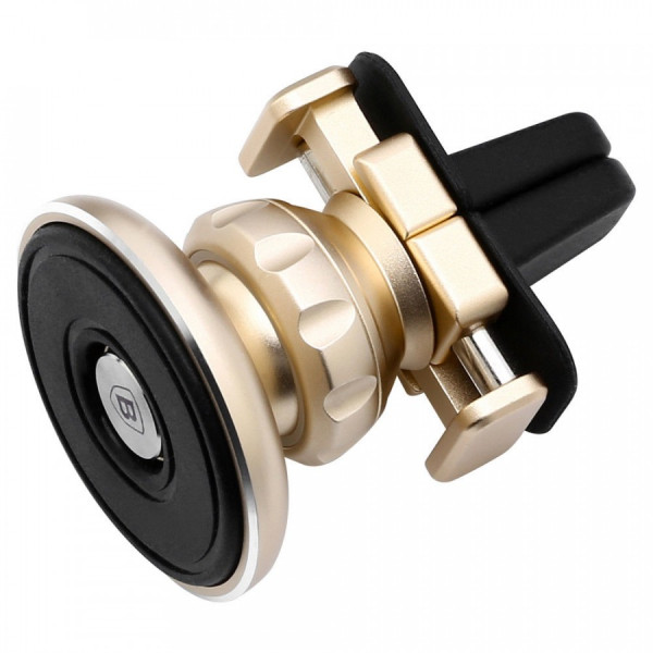 Авто Держатель BASEUS Gold Aromatizing + ароматизатор (Золотой) (Пластик)