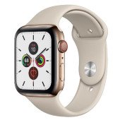 Apple Watch Series 5 LTE 44mm Gold Steel w. Stone b.- Gold Steel (MWW52)