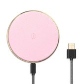 Безпроводное зарядное устройство WiWU Quantus Wireless Charger QC100 (Pink)