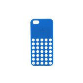 Чехол Накладка для iPhone 5C Creative Cace Logo (синий) (пластик)