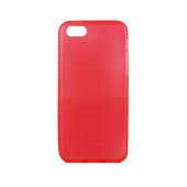 Чехол Накладка для iPhone 5C PIPILU ULTRA SLIM (Малиновый) (Пластик)