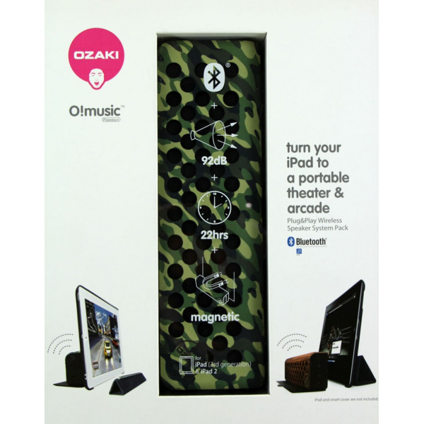 Акустика OZAKI (Bluetooth) (Speaker) (хакі) - фото Акустика OZAKI (Bluetooth) (Speaker) (хакі)