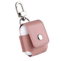 Чохол для AirPods Leather Case (Pink)