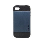 Чехол Накладка для iPhone 5C SGP TOUGH ARMOR (Черный) (Пластик)