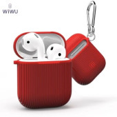 Чохол для AirPods Wiwu Shell Strip Case (red)