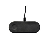 Бездротова зарядка Dual Wireless Charger Q21 /black/