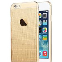 Чохол Накладка для iPhone 6 TOTU Air (Прозорий золотавий) (Пластик)