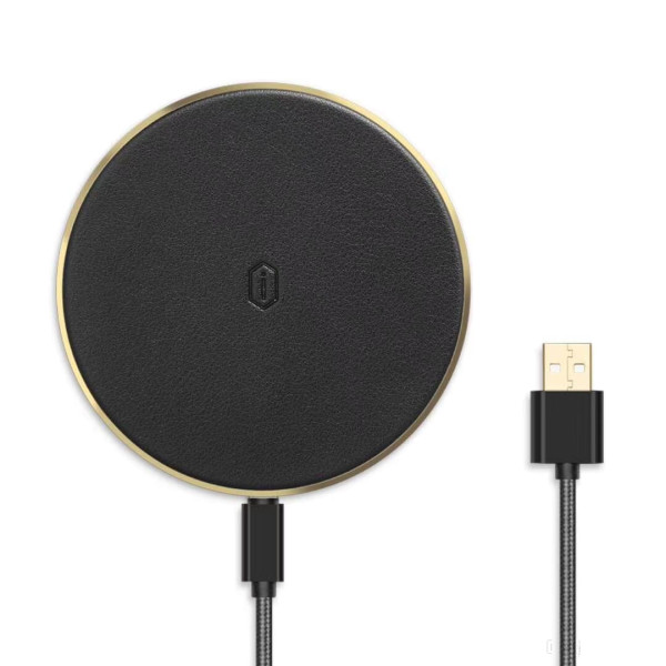Безпроводное зарядное устройство WiWU Quantus Wireless Charger QC100 (Black) - фото Безпроводное зарядное устройство WiWU Quantus Wireless Charger QC100 (Black)