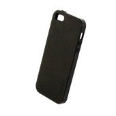 Чехол Накладка для iPhone 5/5S SGP Neo Hybrid (Черный/Черный) (Пластик)
