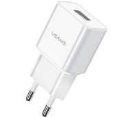 Мережевий зарядний пристрій Usams Travel 2,1 A T11 (whie)