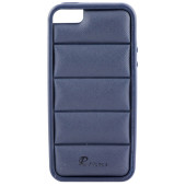 Чехол Накладка для iPhone  5/5S PULOKA (Синий) (Силикон)