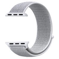 Ремінець для Apple Watch 38mm Nylon Sport Loop Band (Seashell)