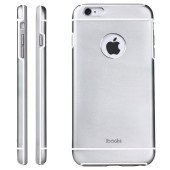 Чохол Накладка для iPhone 6 IBacks Essence-2 (Сріблястий) (Алюміній)