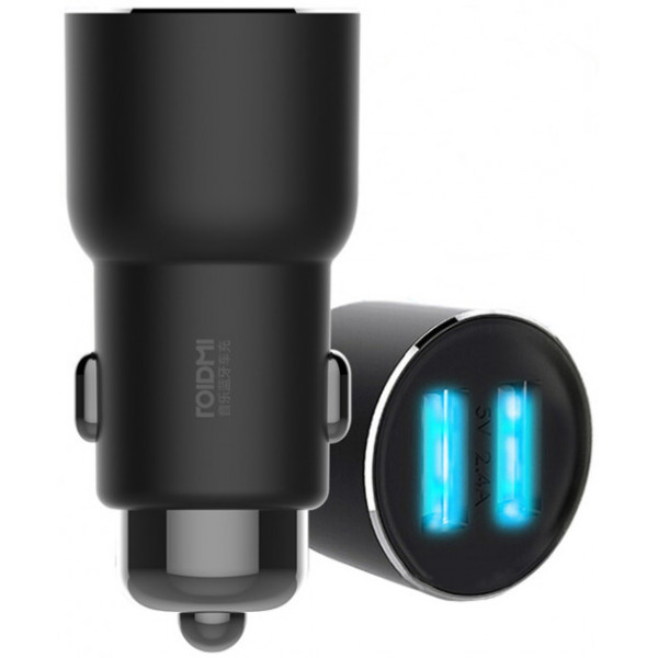 Автомобільний адаптер, FM-трансмітером XiaoMI(Чорний) - фото Автомобільний адаптер, FM-трансмітером XiaoMI(Чорний)