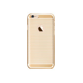 Чехол Накладка для iPhone 6 RGBMIX X-Fitted (Золотой) (Пластик)