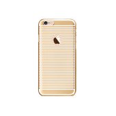 Чохол Накладка для iPhone 6 RGBMIX X-Fitted (Золотий) (Пластик)