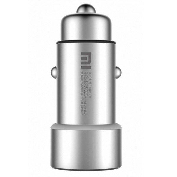 Автомобільний зарядний пристрій XiaoMI Car Charger(Сріблястий) - фото Автомобільний зарядний пристрій XiaoMI Car Charger(Сріблястий)