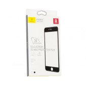 Защитое стекло iPhone 7 Baseus 0.3 mm Silk Screen Tempered Glass (Стекло) (Черный)