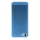 Чехол Накладка для iPhone 5C REMAX Creative Cace (синий) (силикон)