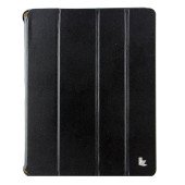 Чехол Книжка для IPad 2/3/4 JISONCASE PREMIUM(Черный) (Кожа)